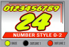 LAYERED NUMBER SET O-2